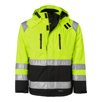 Top Swede 122 Jacket Fluorescent yellow/black XL