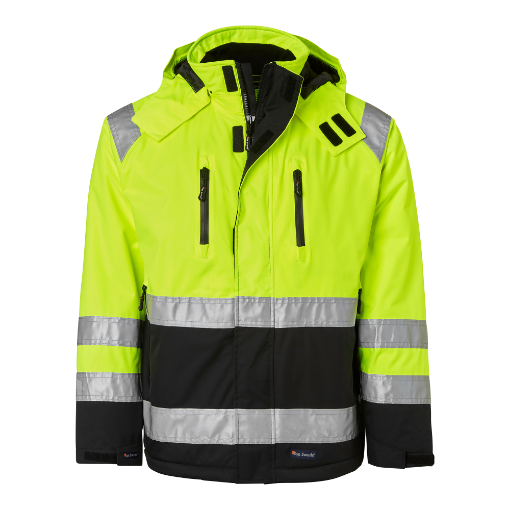 Top Swede 122 Jacket Fluorescent yellow/black XL