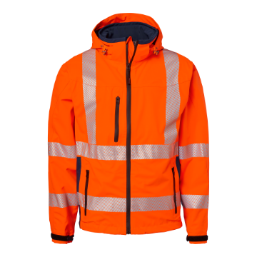 Top Swede 6718 Hi-Vis tuule- ja veekindel jakk oranz S