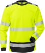 Fristads 7724 THV HI-VIS T-särk kollane/must XL