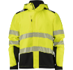 Texstar FJ87 Hi-Vis softshell cl3 kollane/must XXL