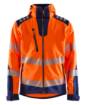 Blaklader HighVis softshell-jakk neoonkollane/mar.sin 5XL