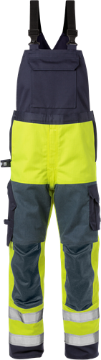 Fristads 1585 FLAM tulekindel traksipüksid Hi-Vis kol/merev.sin C54