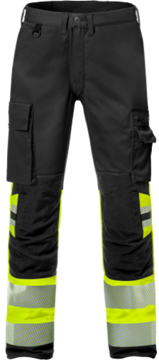 Fristads 2708 PLU naistepüksid Hi-Vis oranz/merev.sin 38