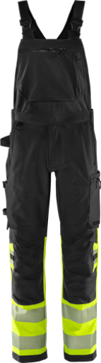 Fristads 1032 GSTP traksipüksid Hi-Vis kollane/must C64