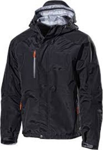 L.Brador 906P tuule-ja vihmakindel jope must XL