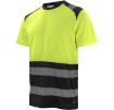 Texstar TS22 HiVis T-särk kollane/must 5XL