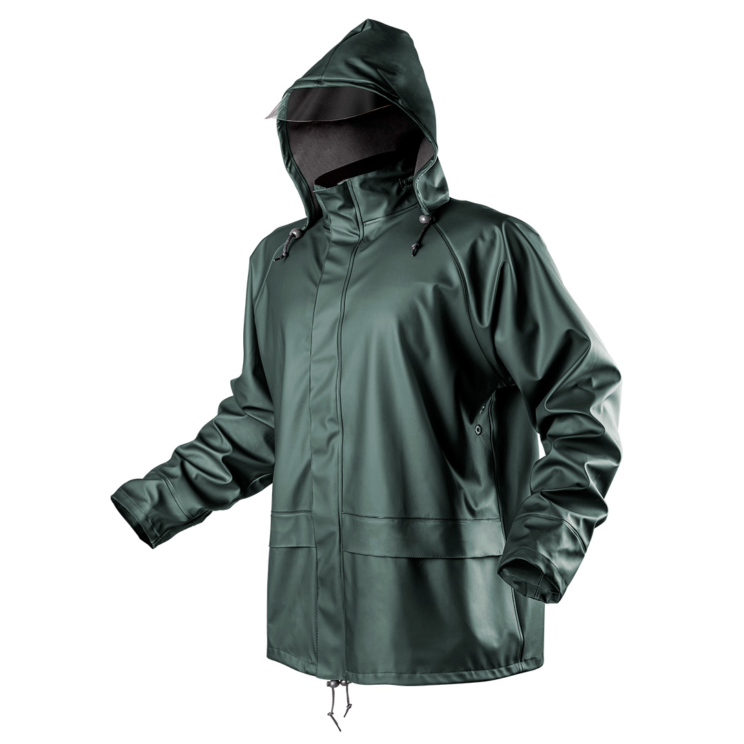 PU / PVC rain coat, size XXXL
