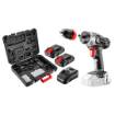Cordless drill, Energy+ 18V, Li-Ion, removable holder 10 mm, 2 batteries 2 Ah, charger, case