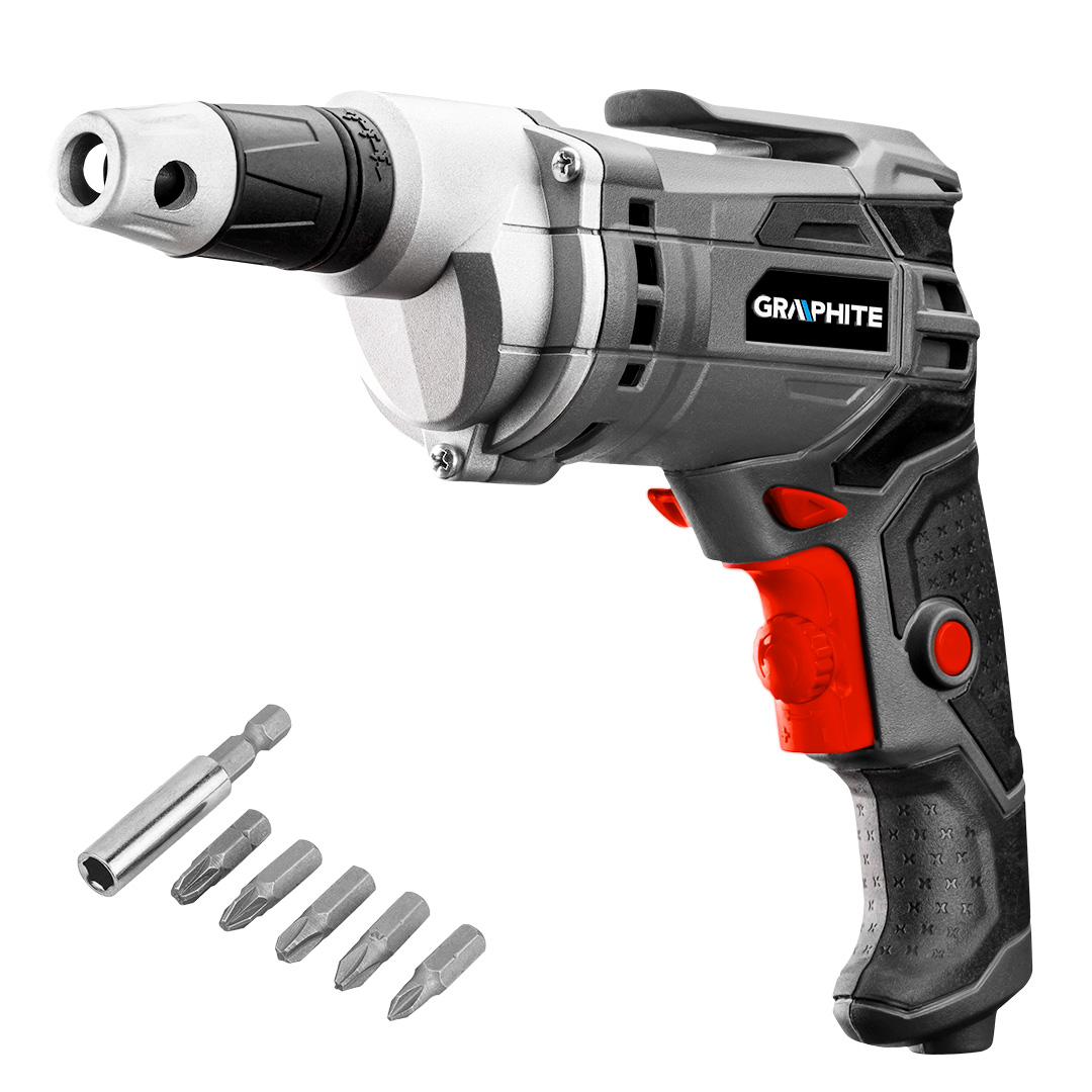 Electric screwdriver 520W, speed 0-4200 rpm, BMC