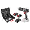 Energy+ Kit: 18V brushless drill/driver with impact, 2x 2Ah battery pack, charger, carrying case, cordless drill/driver 18V brushless drill/driver with impact, 2x 2Ah batteries, charger, carrying case