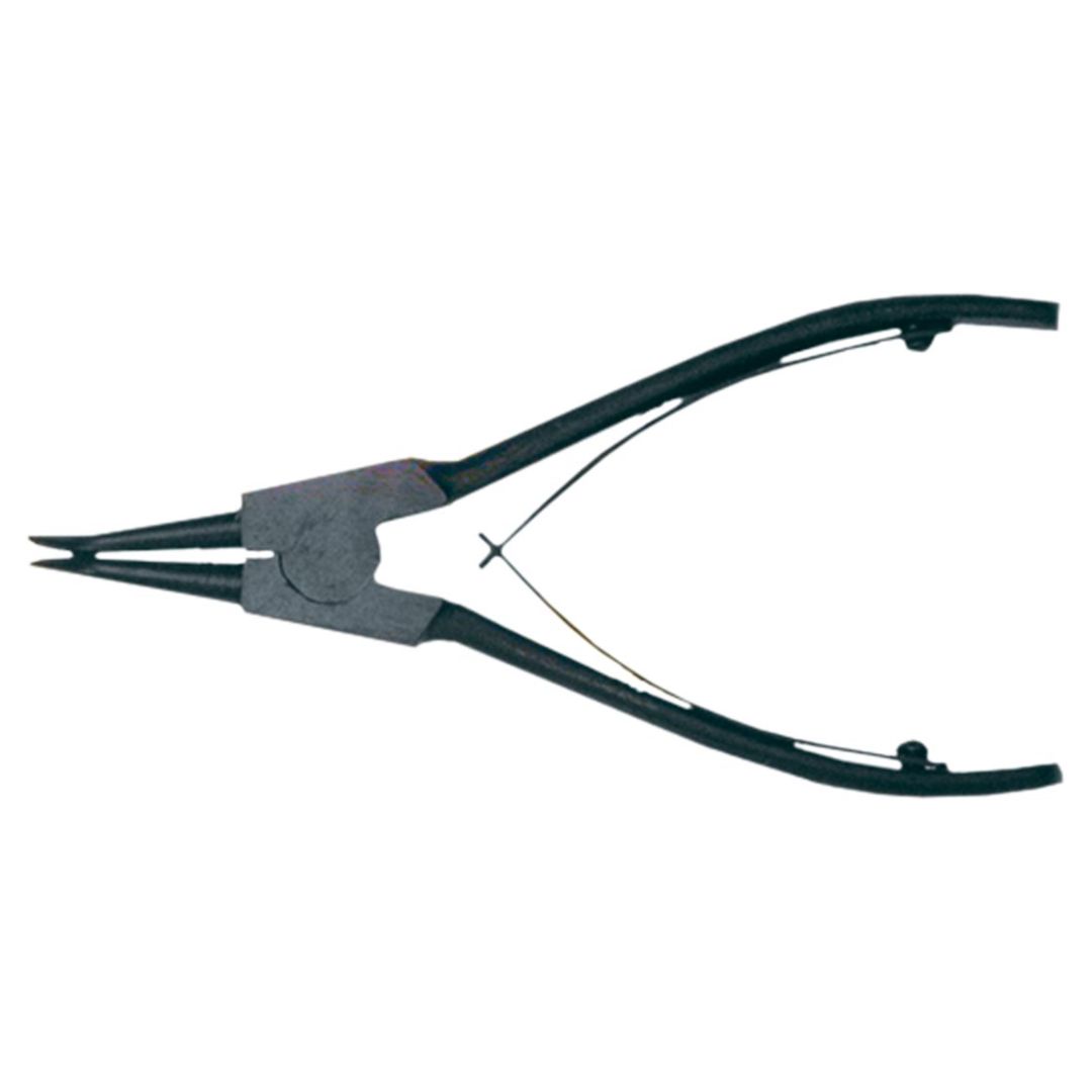 Circlip pliers 150 mm, external, bent
