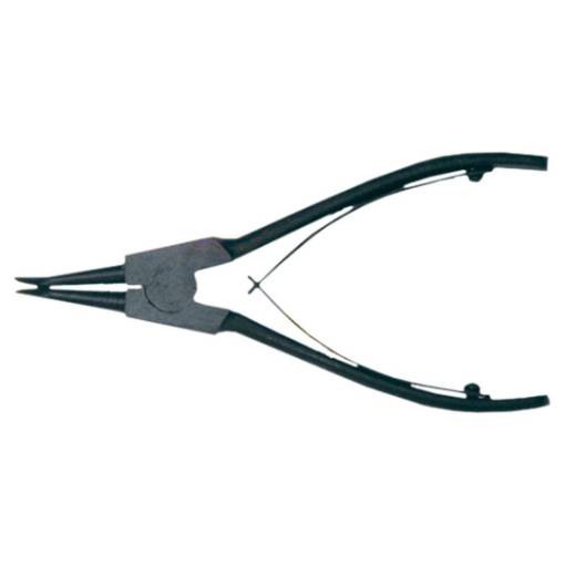 Circlip pliers 150 mm, external, bent