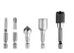 Energy+ kit in aluminium case: 18V 10mm drill/driver, 2x2Ah battery pack, 109 accessories