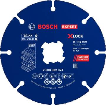 X-LOCK Carbide MultiWheel 115 x 1  mm