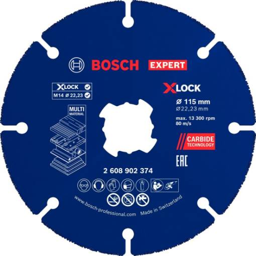 X-LOCK Carbide MultiWheel 115 x 1  mm