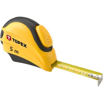 Retractable steel tape measure 5 m x 19 mm