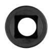 Long impact socket 1/2", 13 mm, Cr-Mo