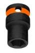 Impact socket 1/2", 12 mm, Cr-Mo