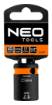 Impact socket 1/2", 17 mm, Cr-Mo