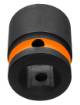 Impact socket 1/2", 22 mm, Cr-Mo