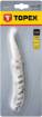 Pocket knife, blade 80mm, stainless steel metal handle