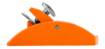 Hand planer, metal for wood 89 x 35 mm