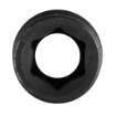 Long impact socket 1/2", 12 mm, Cr-Mo