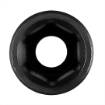 Long impact socket 1/2", 17 mm, Cr-Mo