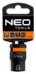 Impact socket 1/2", 13 mm, Cr-Mo