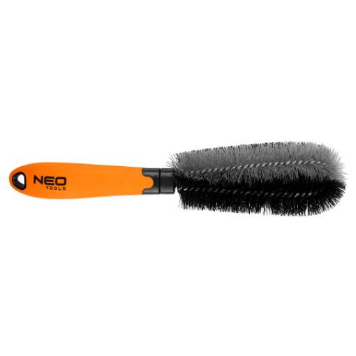 Wheel cleaning brush