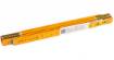 Folding wooden tape measure 1 m, yellow