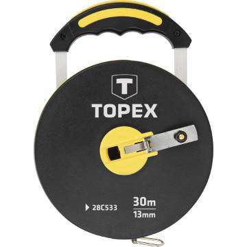 Measuring tape, fiber glass 30 m
