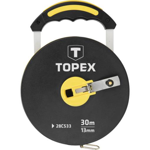 Measuring tape, fiber glass 30 m