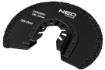 HM semicircular disc for ceramics, 85 mm