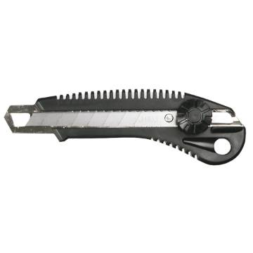 Snap-off blade knife 18 mm, screw lock