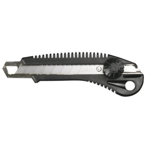 Snap-off blade knife 18 mm, screw lock