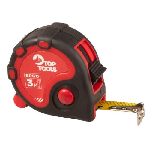 Retractable steel tape measure 3 m x 16 mm