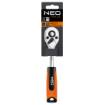 Ratchet handle, straight 3/8", 210 mm