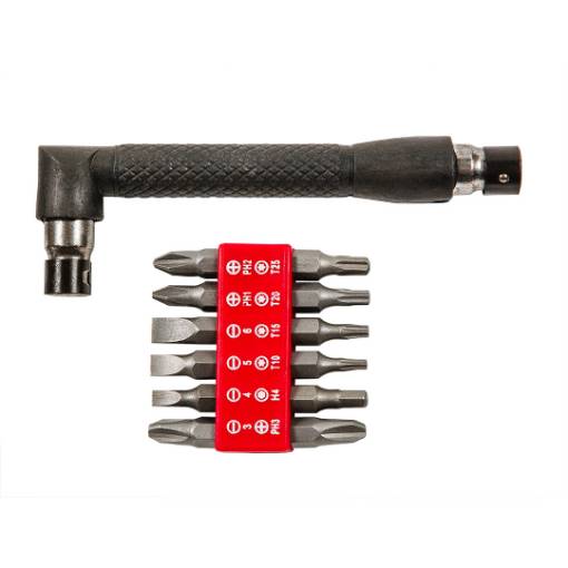 Screwdriver bits with holder, set 13 pcs