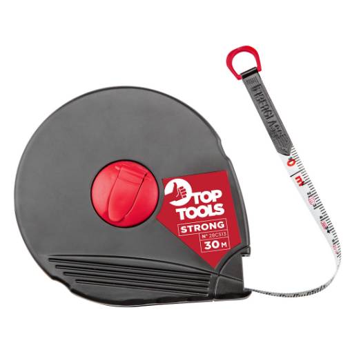 Measuring tape, fiberglass, 30 m
