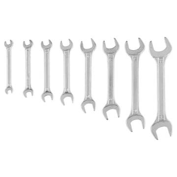 Flat double sided  wrenches 6-22 mm, set 8 pcs