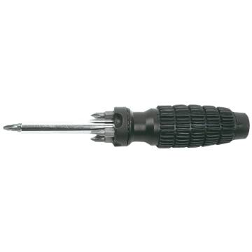 Screwdriver bits with holder, set 6 pcs