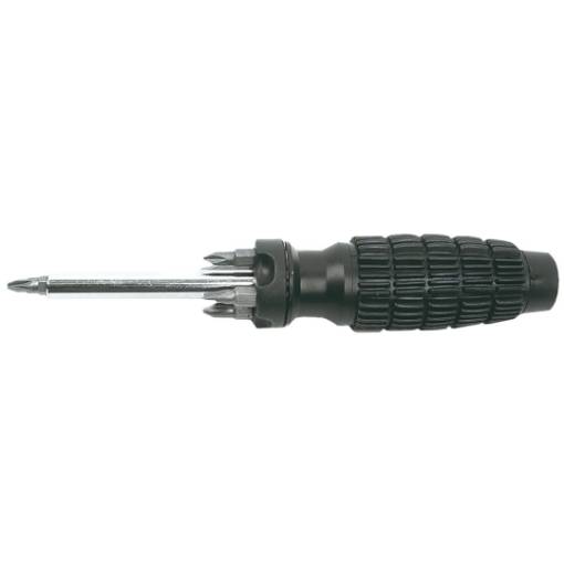 Screwdriver bits with holder, set 6 pcs