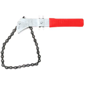 Oil filter chain wrench