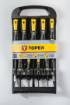 Topex Screwdriver Set – 9 Pieces