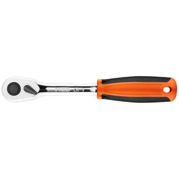 Ratchet handle 3/8", 45 teeth, straight, 200 mm