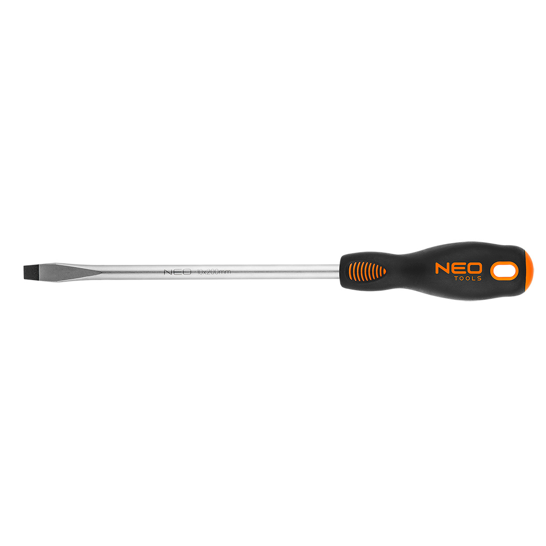 Screwdriver slotted 8.0x200mm