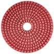 Velcro-faced diamond polishing disc 125 mm, P400