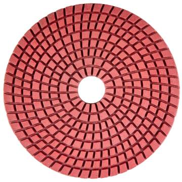 Velcro-faced diamond polishing disc 125 mm, P400